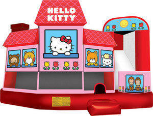 Hello Kitty 5n1 – Jumping Castle